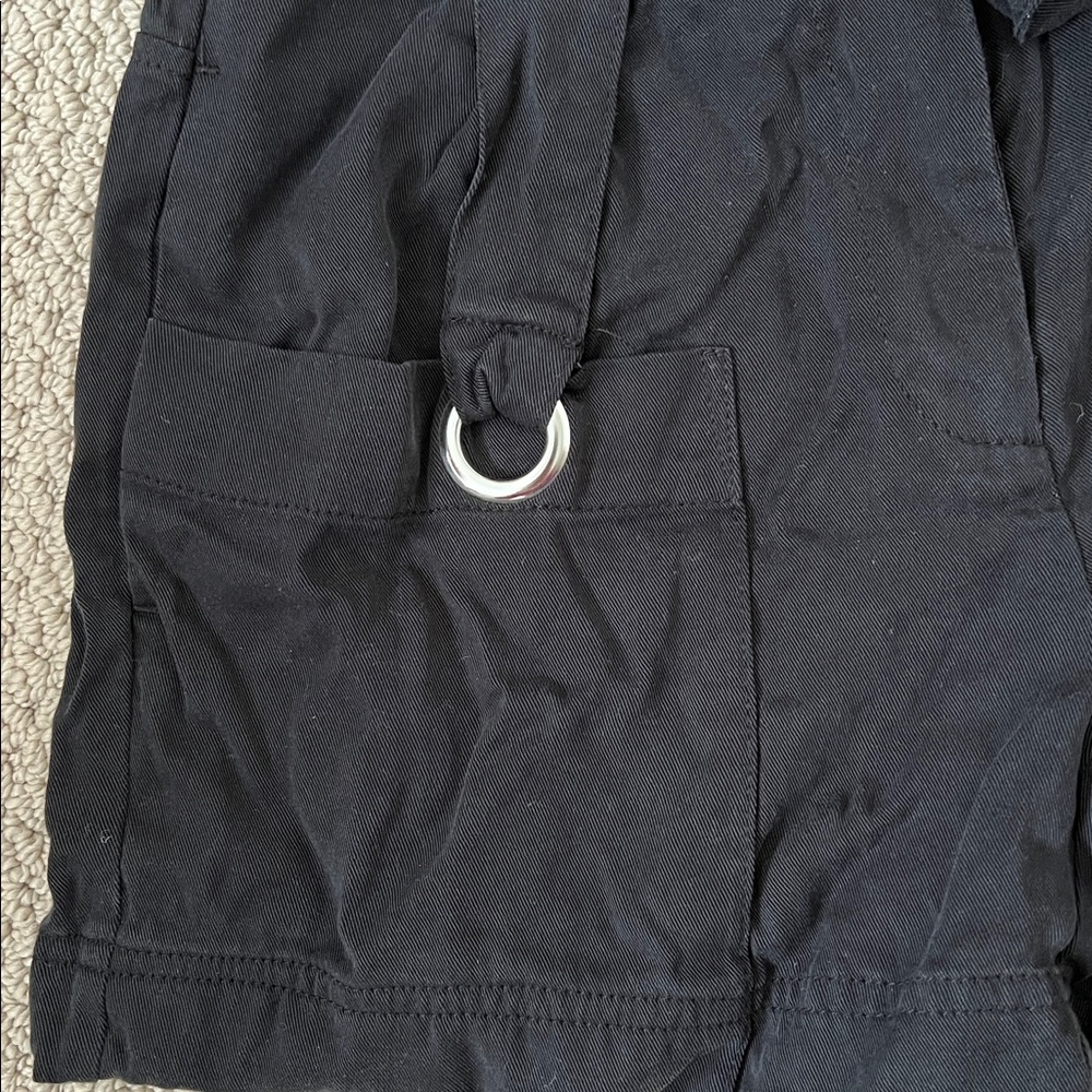 Laundry By Shelli Segal Women's Black Cargo Shorts - Picture 4 of 5